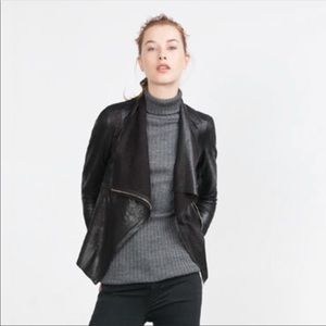 ZARA faux suede over jacket!